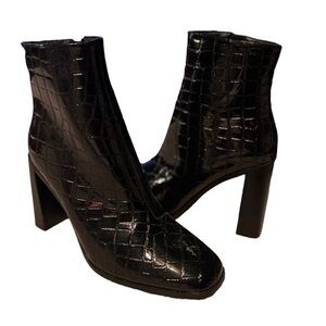 Glamorous Platform Croc Boots